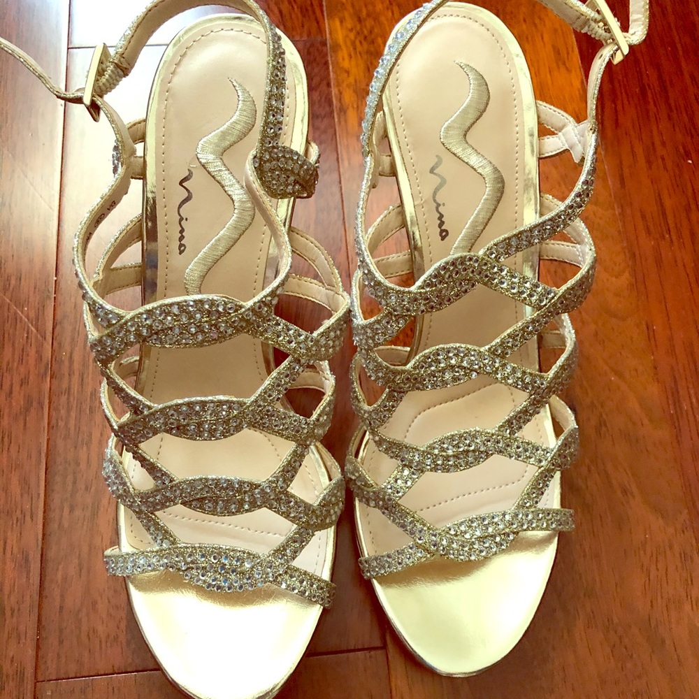 Nina Glitter Heels